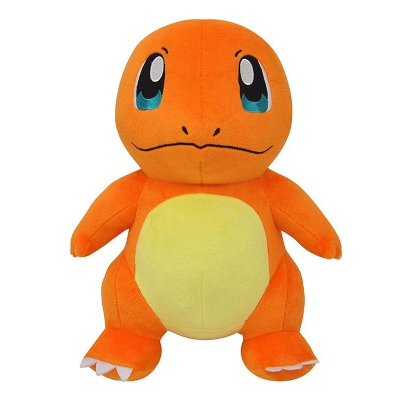 POKEMON Original Plush Toy Gengar Pikachu Charizard Genuine Plush Doll Soft Kawaii Cute Cartoon Piplup Toys for Kids Gift