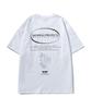 MINIMALPROJECT Circle Logo Flower Oversized Short Sleeve T-Shirt Mst151 [White]