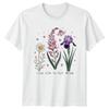 Live Life In Full Bloom Unisexs TShirt Vintage Flowers Floral Birthday Gift