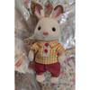 Original Forest Animal Family 1:12 Mini Dollhouse Furniture Rabbit Bear Dog Cat Pets Figure Toy Dolls Kids Gift