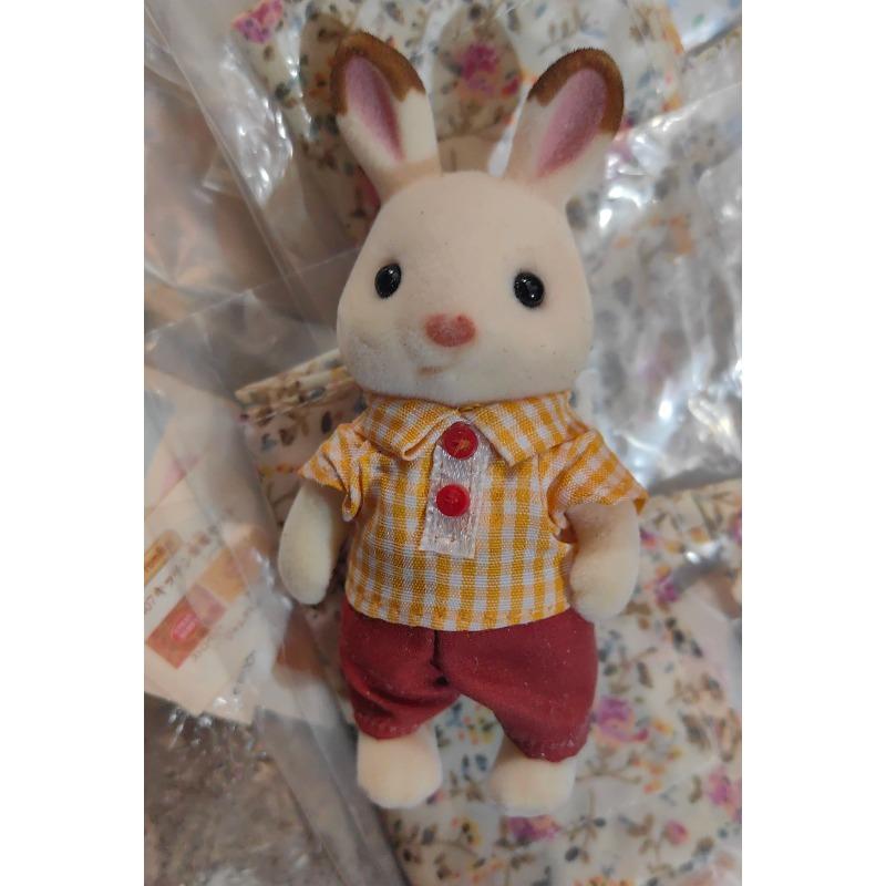Original Forest Animal Family 1:12 Mini Dollhouse Furniture Rabbit Bear Dog Cat Pets Figure Toy Dolls Kids Gift