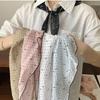 Bow Polka Dot Triangle Headscarf French Shirt Extender Fashion Headscarf  Sunscreen