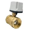 1/2'' 3/4'' 1'' 1-1/4'' 2 Zoll IP65 Wasserdicht Motorisiertes Kugelhahn 2-Wege Messing Elektrischer Kugelhahn Hohes Drehmoment Metallmotor