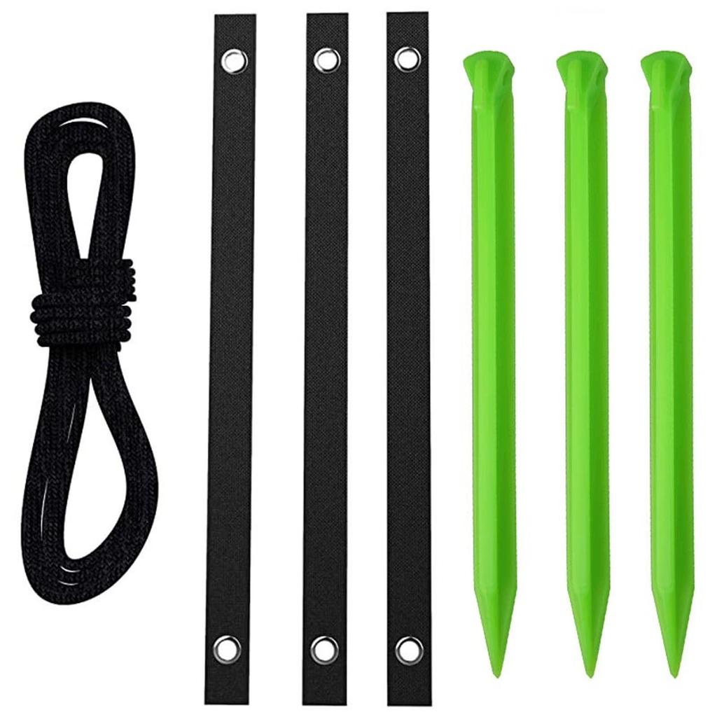 Multi-Purpose Garden Plant Support Anchors - Fix 12-Inch Young Tree Stumps Outdoor Yard Patio Heavy Duty Ground Stakes Easy to Use Weather Resistant