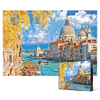 Santa Maria Cathedral In Venice [Mini] - 2000 Piece Jigsaw Puzzle, Popular Korean Puzzle