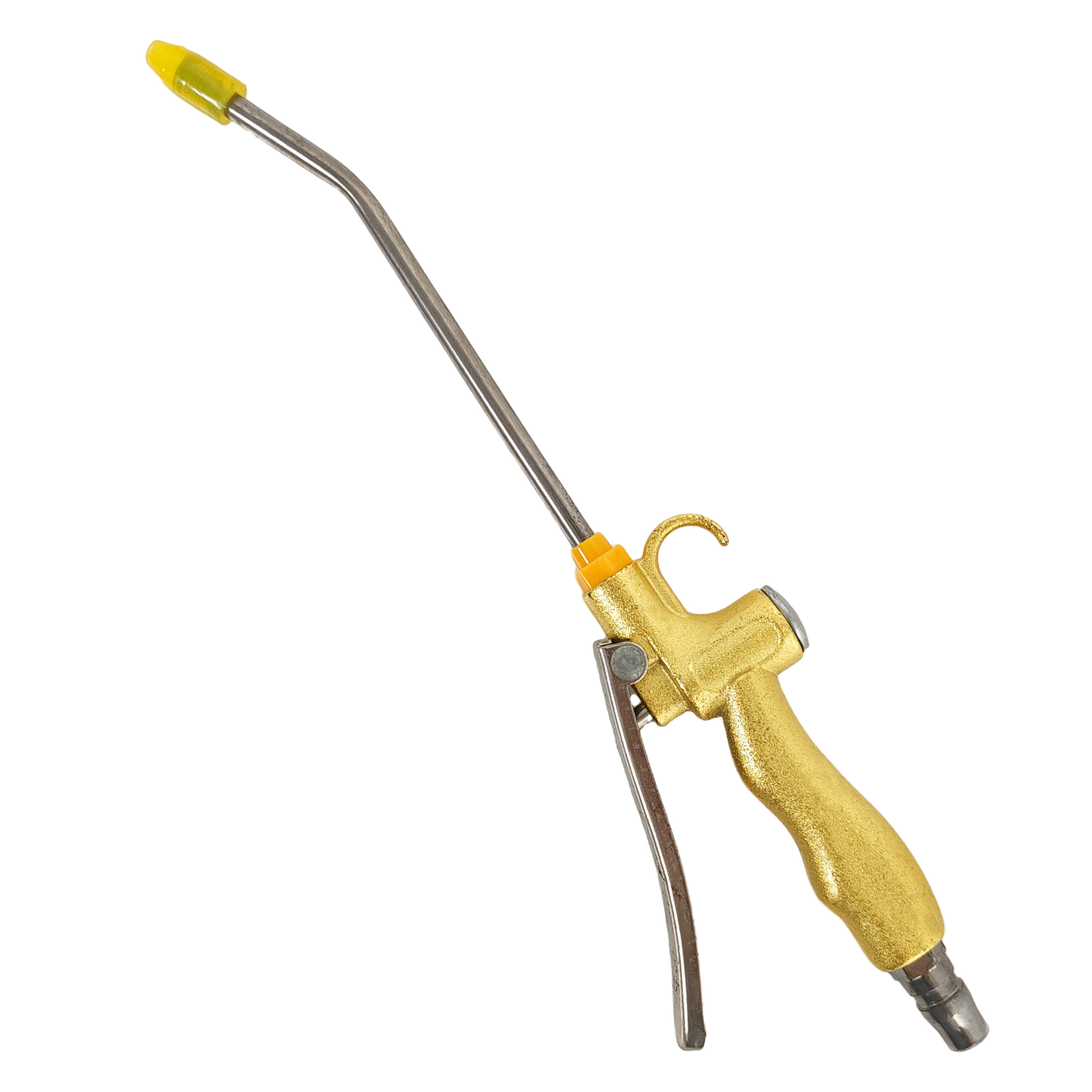 Pneumatic Part Dust Cleaning Tool for Air Compressor Accessories High Volume Air Blow Gun Gold Japanese-style