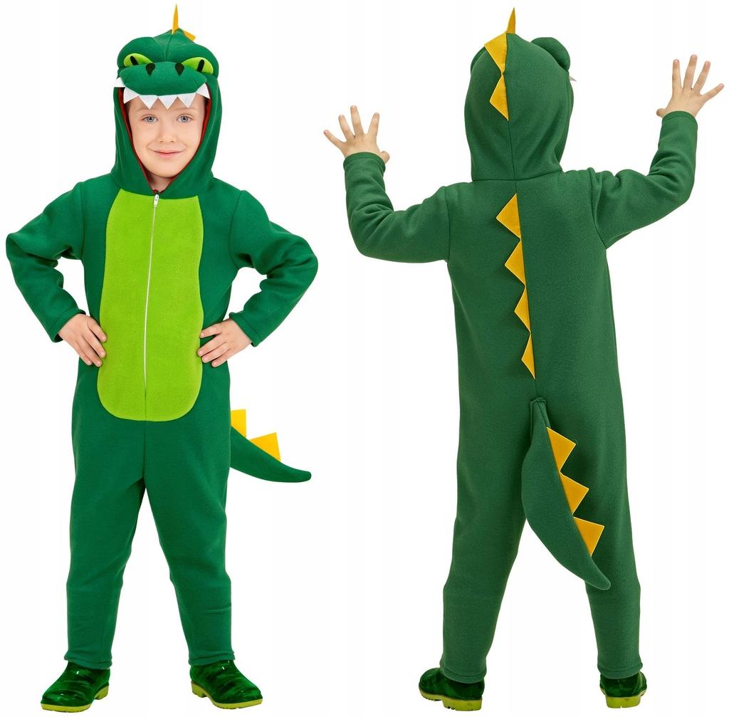 Costume Tenue Déguisement Combinaison Dinosaure Dragon Carnaval 2-3 Ans Bal