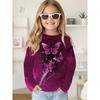 Cartoon Animal Capybala T-Shirt Autumn O-Neck Long Sleeve Fashion Girl Clothes Comfortable Casual Sports Outerwear Home Wear T-Shirt