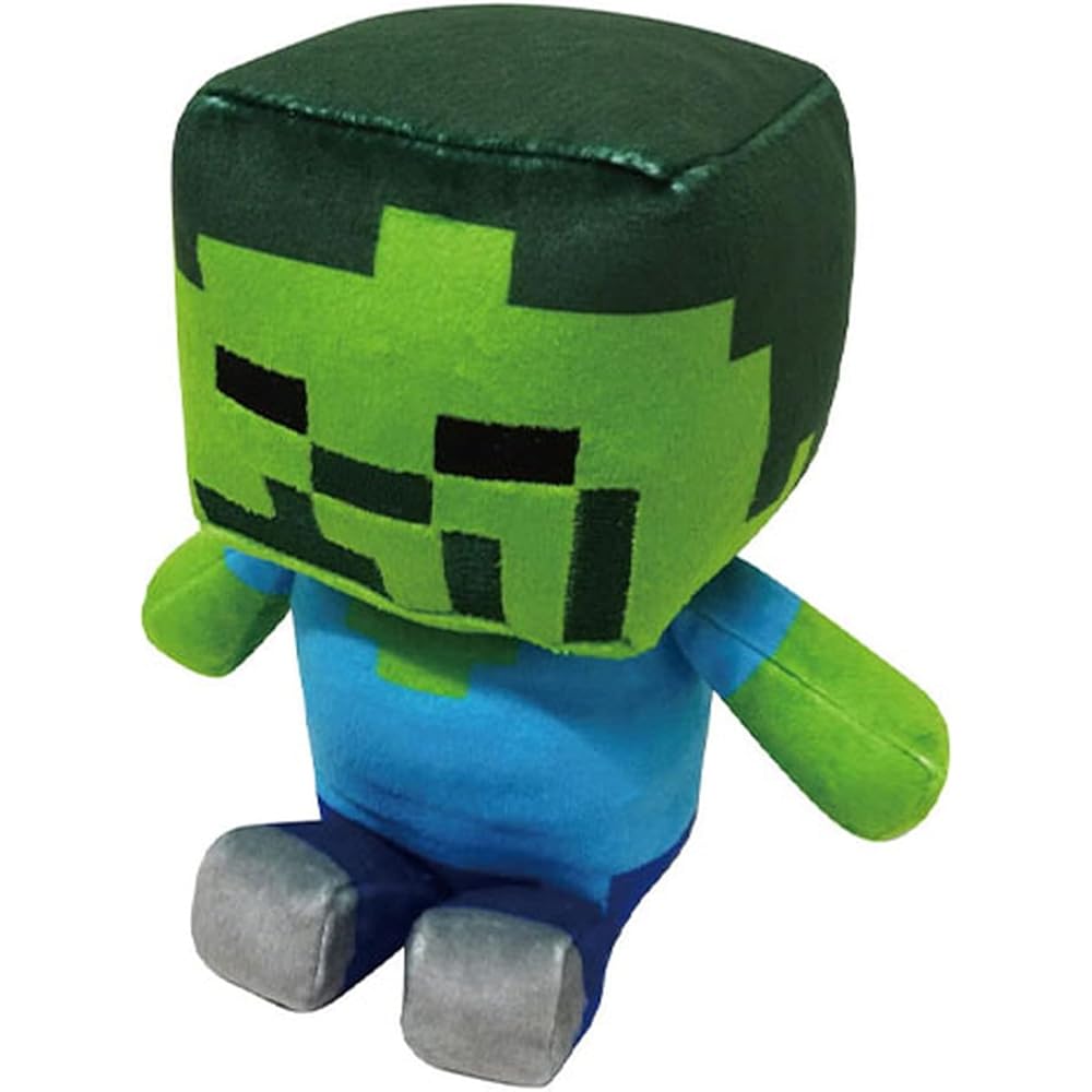 K Company Minecraft Collection Plush Toy Zombie 30cm Soft Stuffed Animal