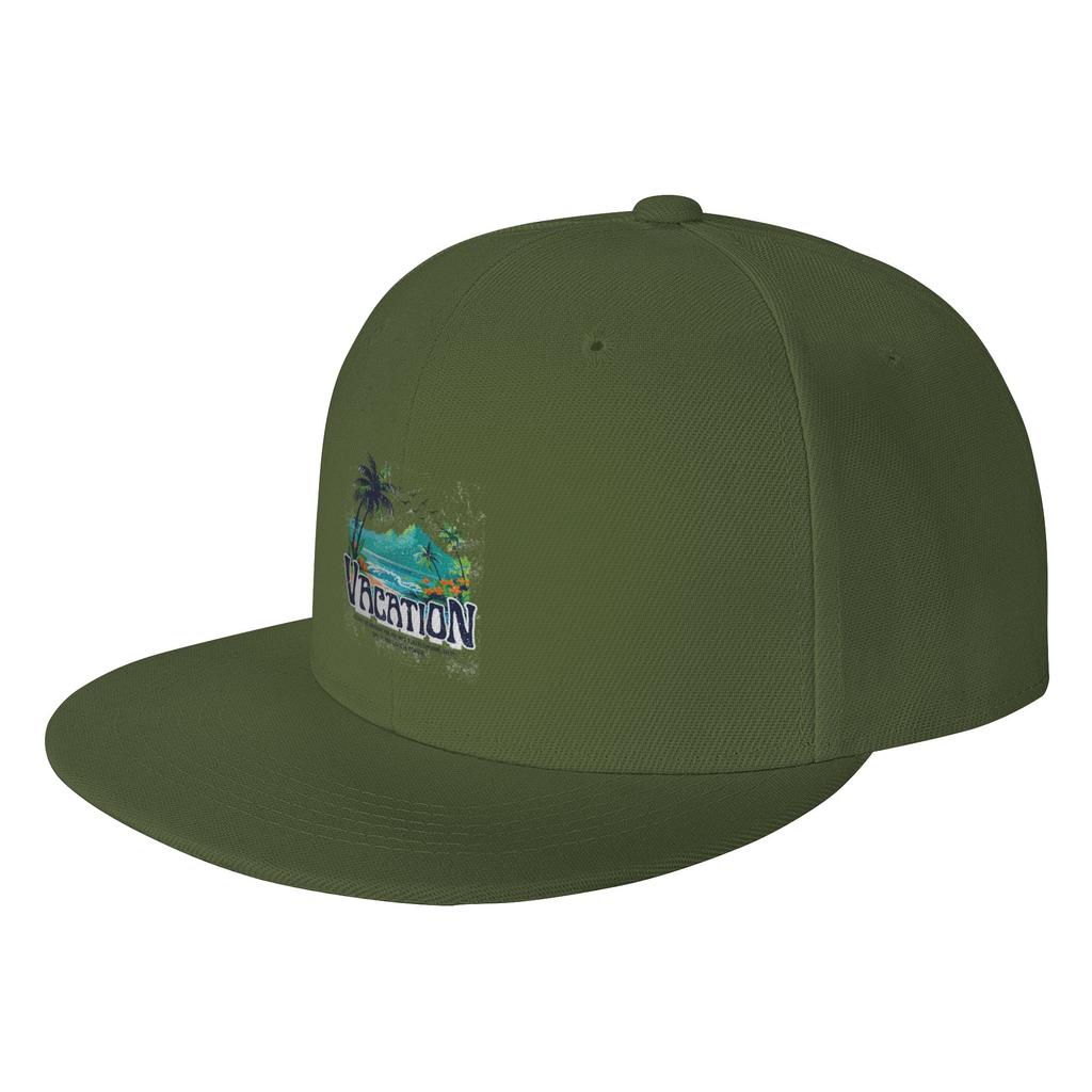 Fashion Beach Vacation Flat Brim Sun Hat  Street Cool Sun Caps