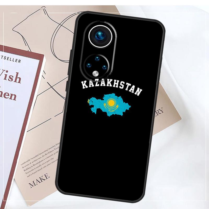 Kazakhstan Flag Case For Honor Magic 8 Pro 5 6 7 Lite X9a X9b X9c X9d X8c X8b 50 70 90 200 400 Win RT Cover