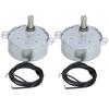 2 szt. Silnik Synchroniczny Mini 15‑18 obr./min Zestaw Akcesoriów do Rotacji CW CCW 4W AC220‑240V 50TYC