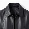 Antonio Men's Premium Sheepskin Leather Jacket with Silk Lining