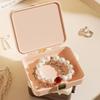 Mini Schmuckaufbewahrungsbox mit Spiegel Junggesellinnenabschied Geschenkideen Reise Schmucketui Geburtstagsparty Box Muttertagsgeschenk