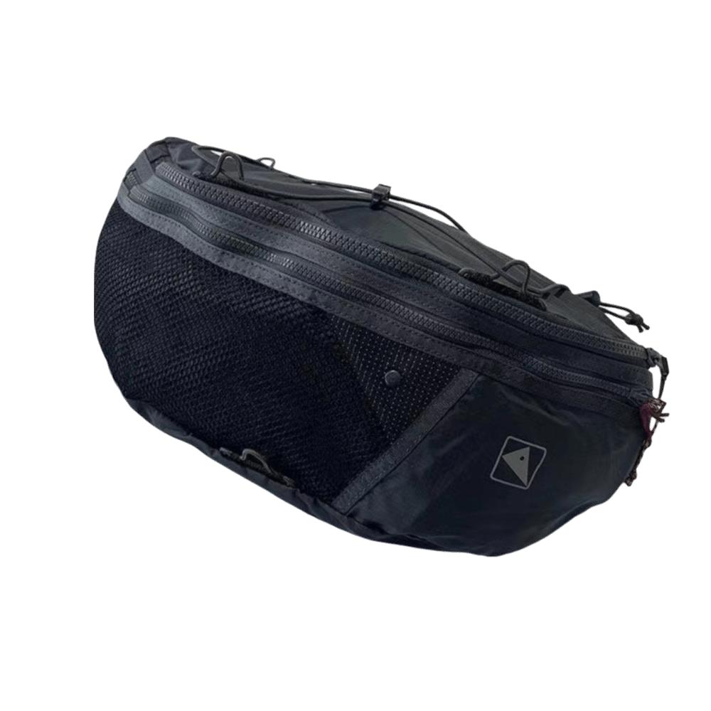 

Large Storage Crossbody Bag Large Capacity Fanny Pack Unisex Shoulder Backpack Daily Matching чорний