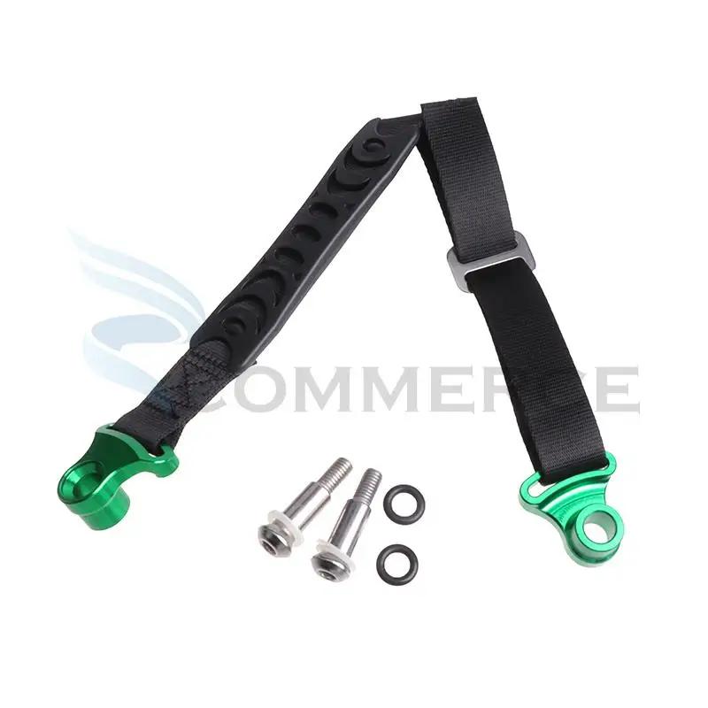 Universal Motorcycle Seat Rescue Belt C1 Trailer Strap for Off Road Endurance Bikes Honda Yamaha Kawasaki Suzuki Dirt Bikes