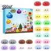 Advent Calendar for with Mini Toy Box Dumplings Squeeze Christmas Party 24-Day Countdown Activity Family