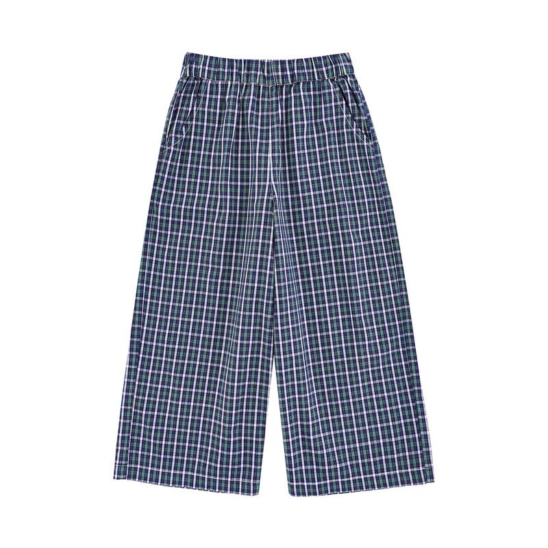 

Girls Striped Loose Straight-Leg Casual Pants 110 cm