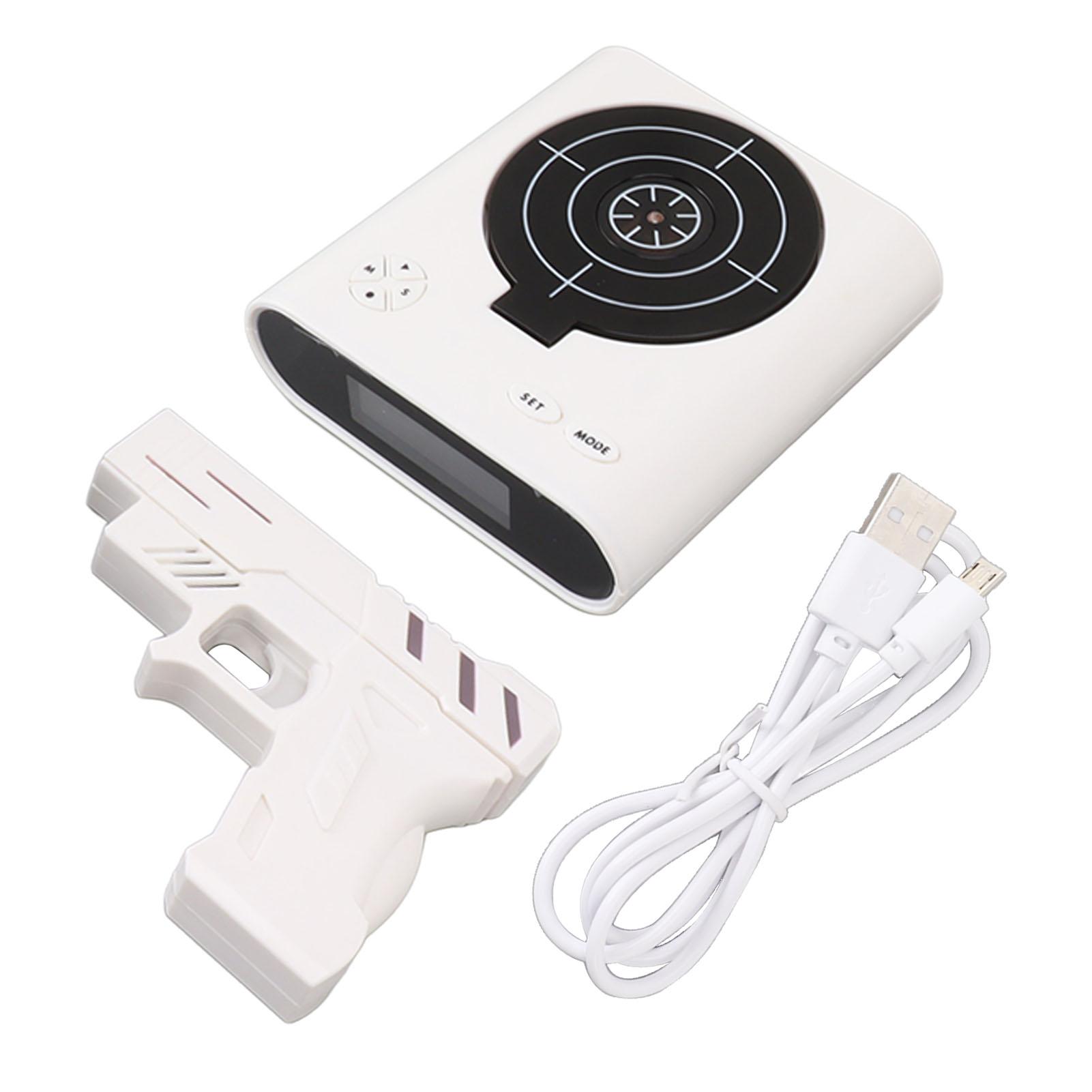 

Инструмент для стрельбы Будильник Интересный светодиодный дисплей Рингтоны Настройка Современный будильник-мишень 5 В