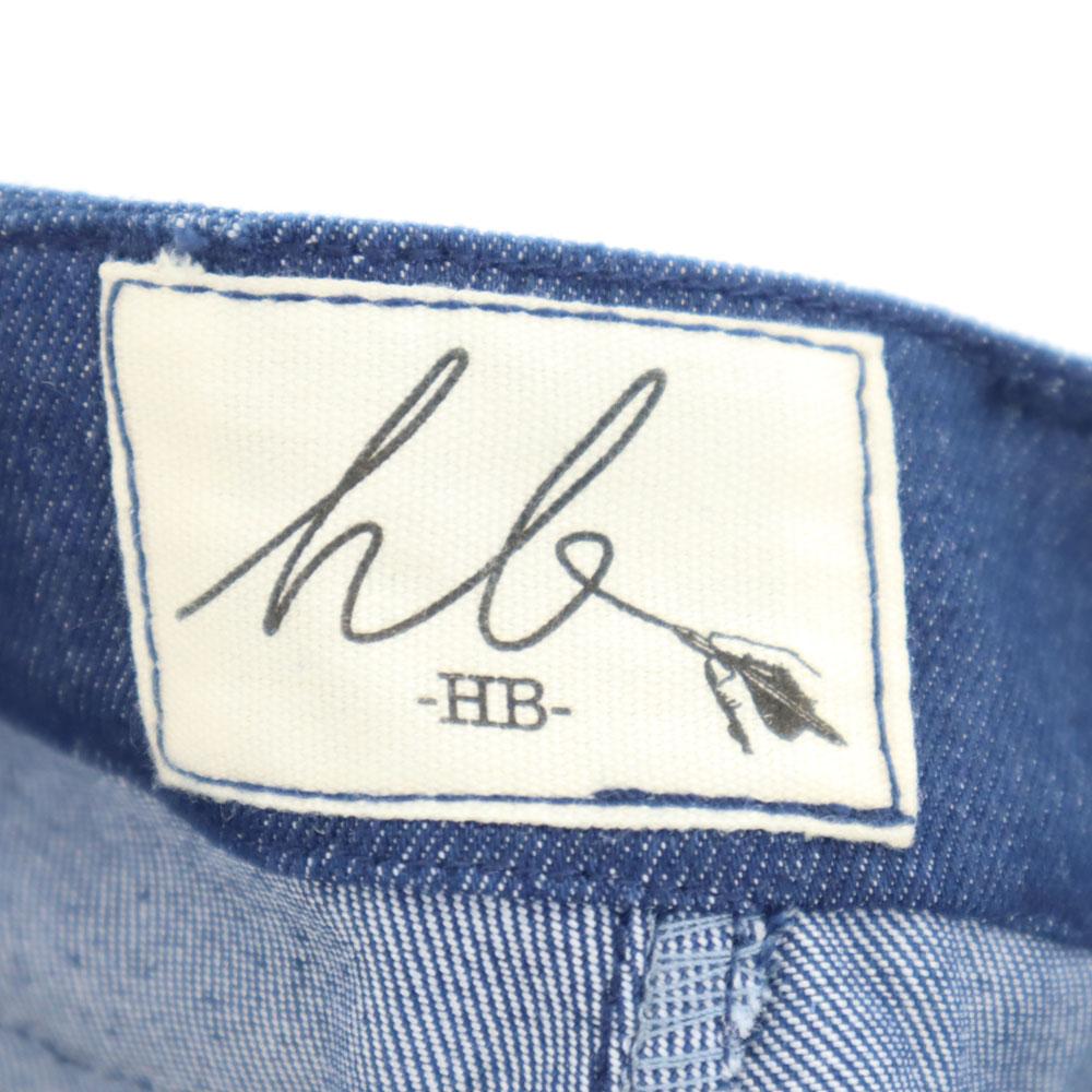 Unused HB Tapered Denim Pants W30 Indigo Jeans Men's Used