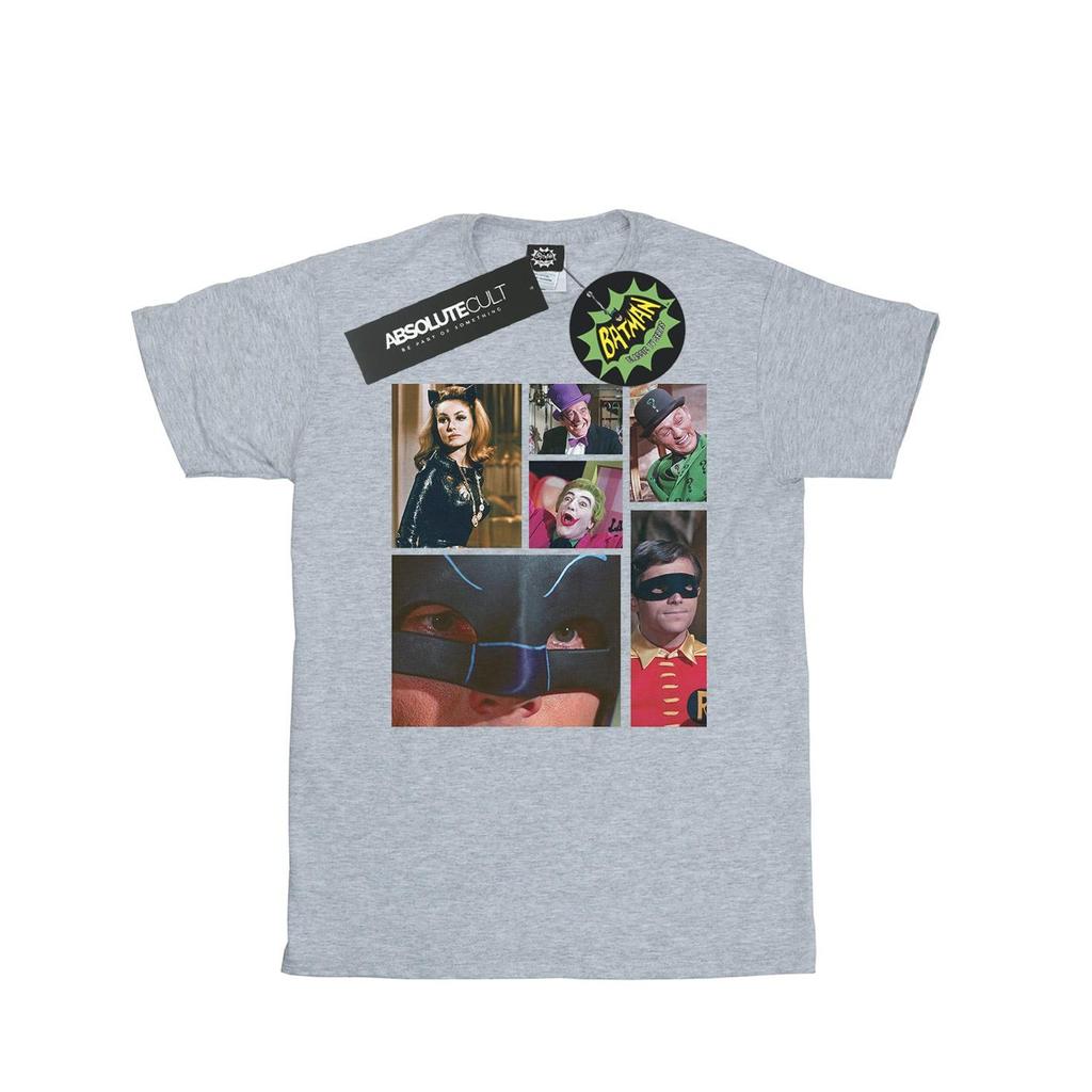DC Comics Mens Batman TV Series Class Photo T-Shirt
