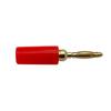40pcs 2MM Banana Plug Socket 10A Small Lantern Plug Adaptor Connector Pure Copper Power Supply Terminal Red Black Green