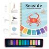 Portable Watercolor Painting Book Coloring Craft Supplies with Paints Beginner's Practice Book For Painting Kids Graffiti Drawin
