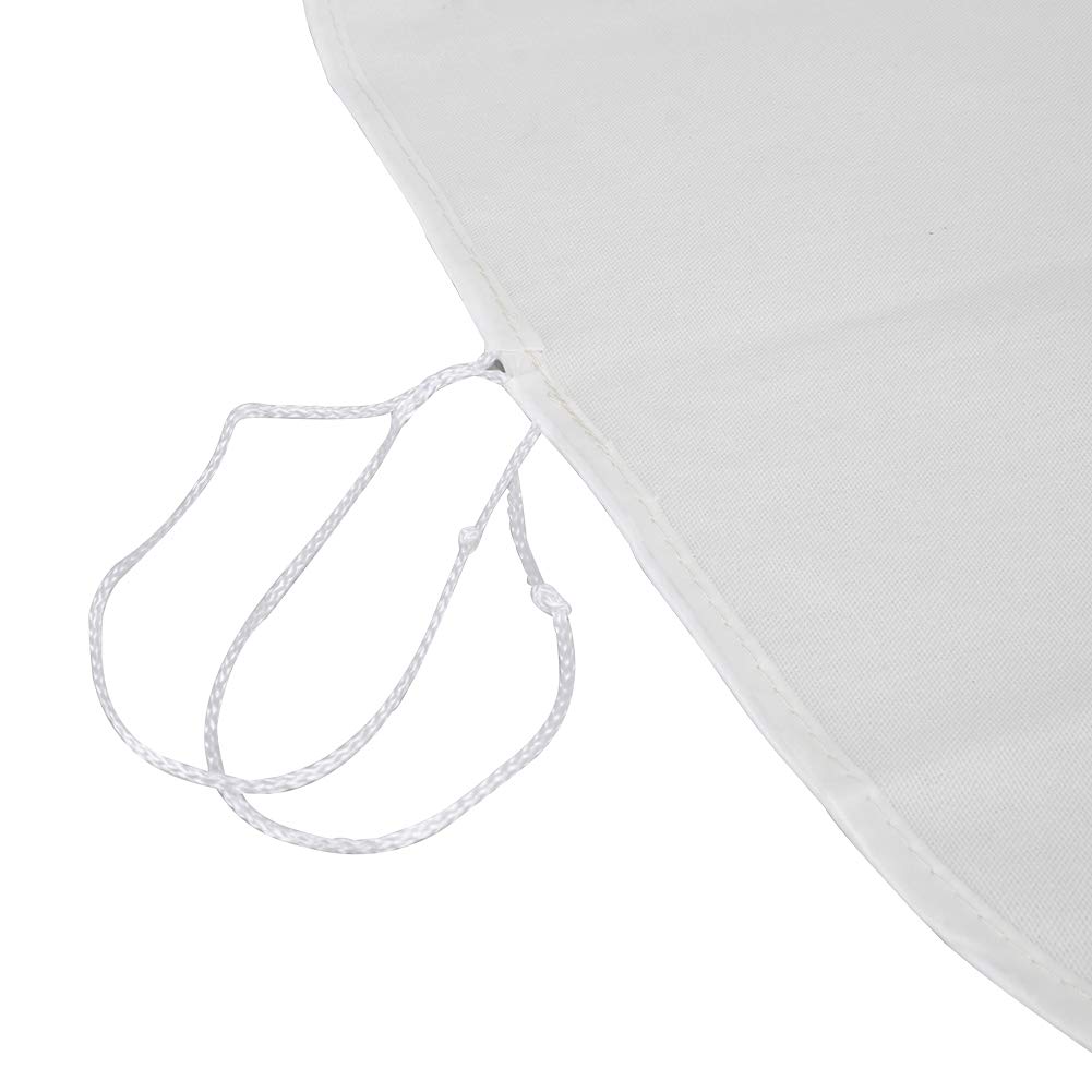 Yamazaki Ironing Board W60 x Tower Model 4019 Cover, White, Approx. D36cm,