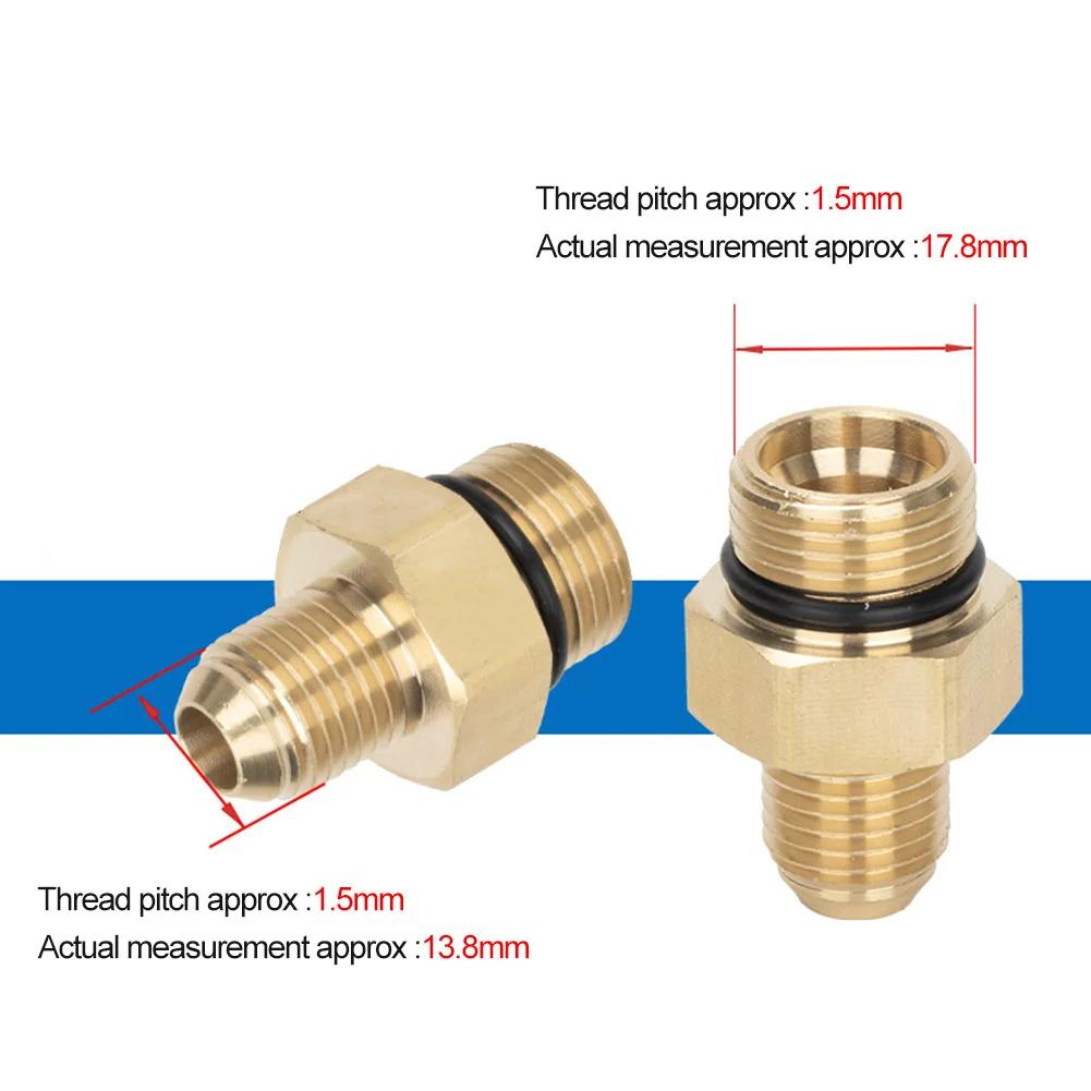 High Pressure Washer Pump Head Outlet Fitting M18 Thread Replacement Part for Commercial Pressure Washers
