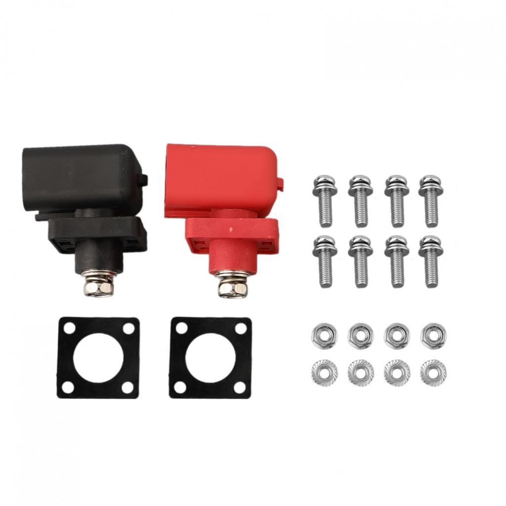 2pcs Through Wall Battery Energy Storage Copper Terminal High Current Connector