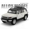 1/24 Toyota FJ Cruiser SUV Alloy Car Model Diecasts Metal Off-road Vehicles Car Model Simulation Sound Light Childrens Toys Gift