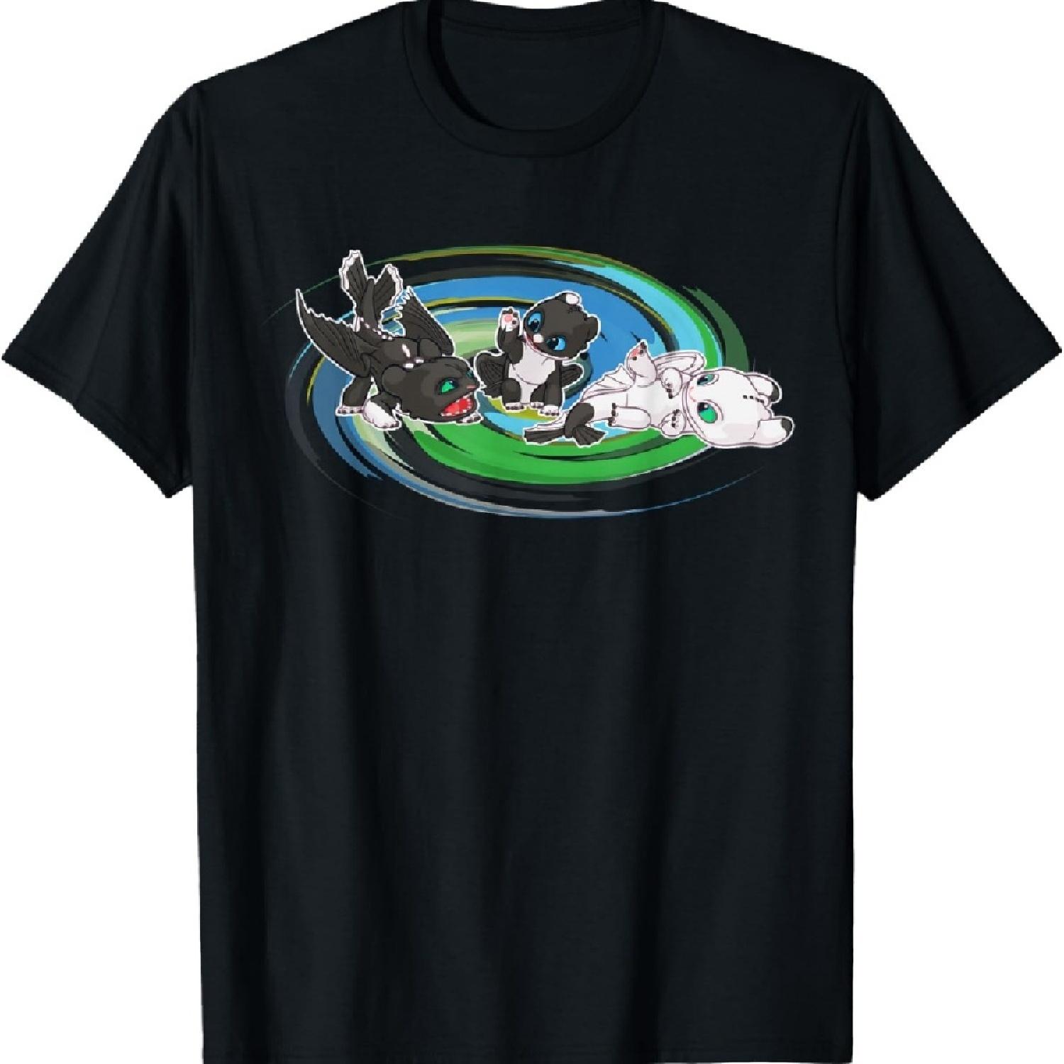 

How to Train Your Dragon 3 Hidden World Siblings T-Shirt S