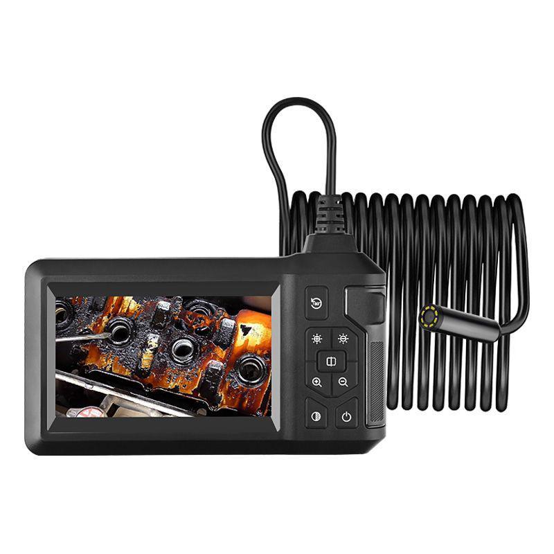 

Ultra HD Dual-Lens Industrial Borescope with Screen for Auto Repair & Sewer Inspection