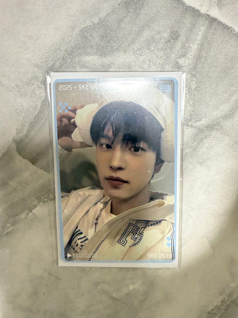 

[USED] Straykids 2025 Straykids Sauna 10,000 Yen Purchase Bonus Trading Card Seungmin