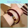 Handmade Red Exquisite Glass Pixiu Bracelet For Women Vintage New Design Chinese