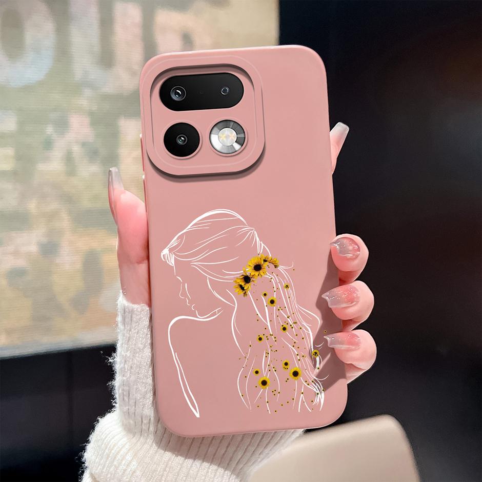 Case For OPPO Realme 16 Pro 16 Pro Plus Cute Kitten Avocado Full Protection Shell For Realme 16 Pro+ Liquid Silicone Back Cover