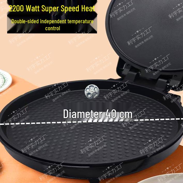 Large Non-stick Electric Crepe and Pancake Maker with Automatic Power-off