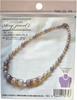 TOHO Bead Kit Airy Jewel Pastel Necklace with Air Pearls AC-129