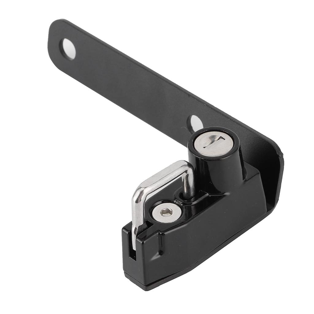 Motorcycle Helmet Lock Anti Theft Security Parts Fit Ninja 250/400 2018 Motorcycle Helmet Security Lock Aluminum Stainless Steel Black Silver