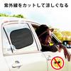 YUNXIASW Car Sunshade, Car Window, Static Electric, Car Shade Without Suction Cups, Heat Protection,