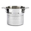 Pasta Basket - DEMEYERE Atlantis 7 - 24 Cm - Stainless Steel 18/10 - Capacity 8 L