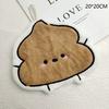 Cute Poop Toilet Paper Shaped Hand Towels Hanging Bathroom Decor for Quick Drying Home Furnishings