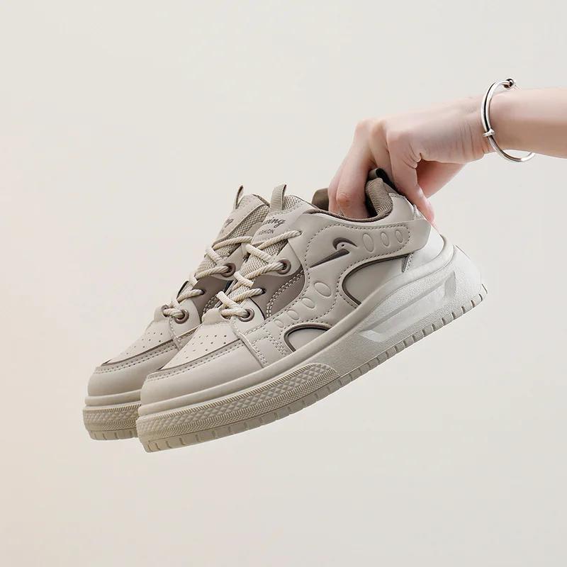 Fashion 2024 Spring and Autumn New Women's Fashion Casual Shoes Breathable and Comfortable Sports Shoes Outdoor Walking Casual Shoes