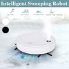 Multifunctional Fully Automatic Smart Robot Vacuum Cleaner USB Charging Sweeping Robot Dry and Wet Mop UV Disinfection Cleaner 3.6V
