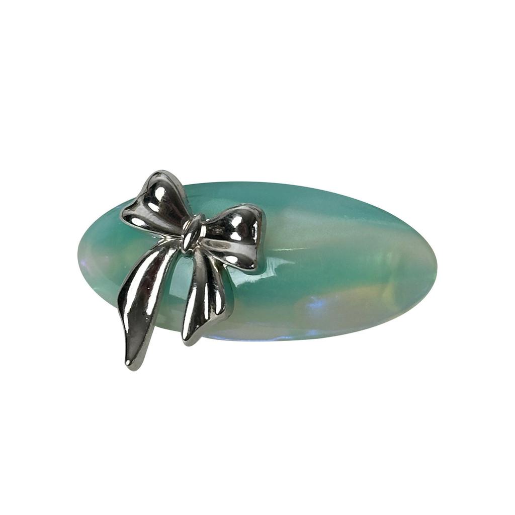 Mini Bowknot Adorable Acetate Hair Clip For Women In Stylish And Versatile Colors