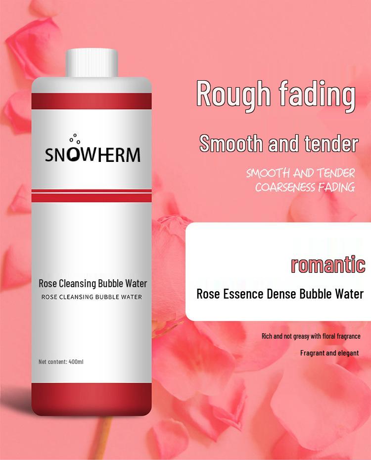Oxygenating Rose-Lavender Bubble Facial Cleanser