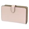 Kate Spade Women's Bifold Wallet, Compact, Outlet Brand, Pink Ivory Leather, Madison Colorblock Saffiano Le Medium Compact Bifold Wallet, KC511 650.
