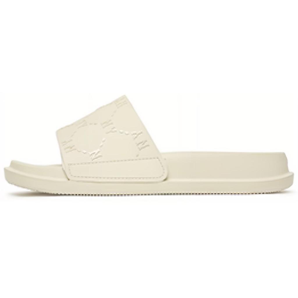 MLB Slipper Casual Anti-Wear Slide Sandals Unisex Footwear White 3ALPAC123-50WHS