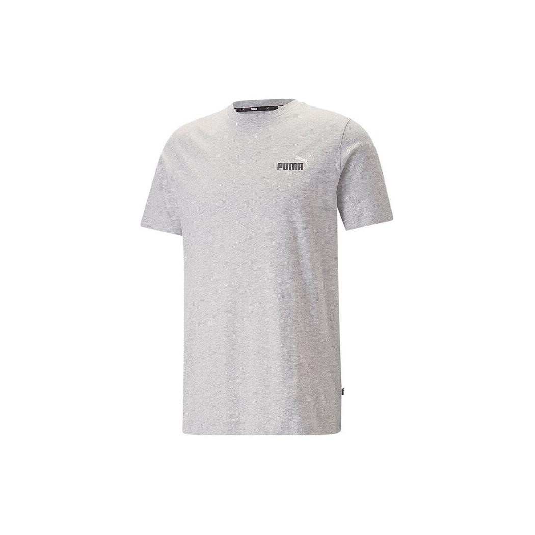 

New PUMA Essential Col SS24 T Shirt Men s Light Gray 682144-04 M
