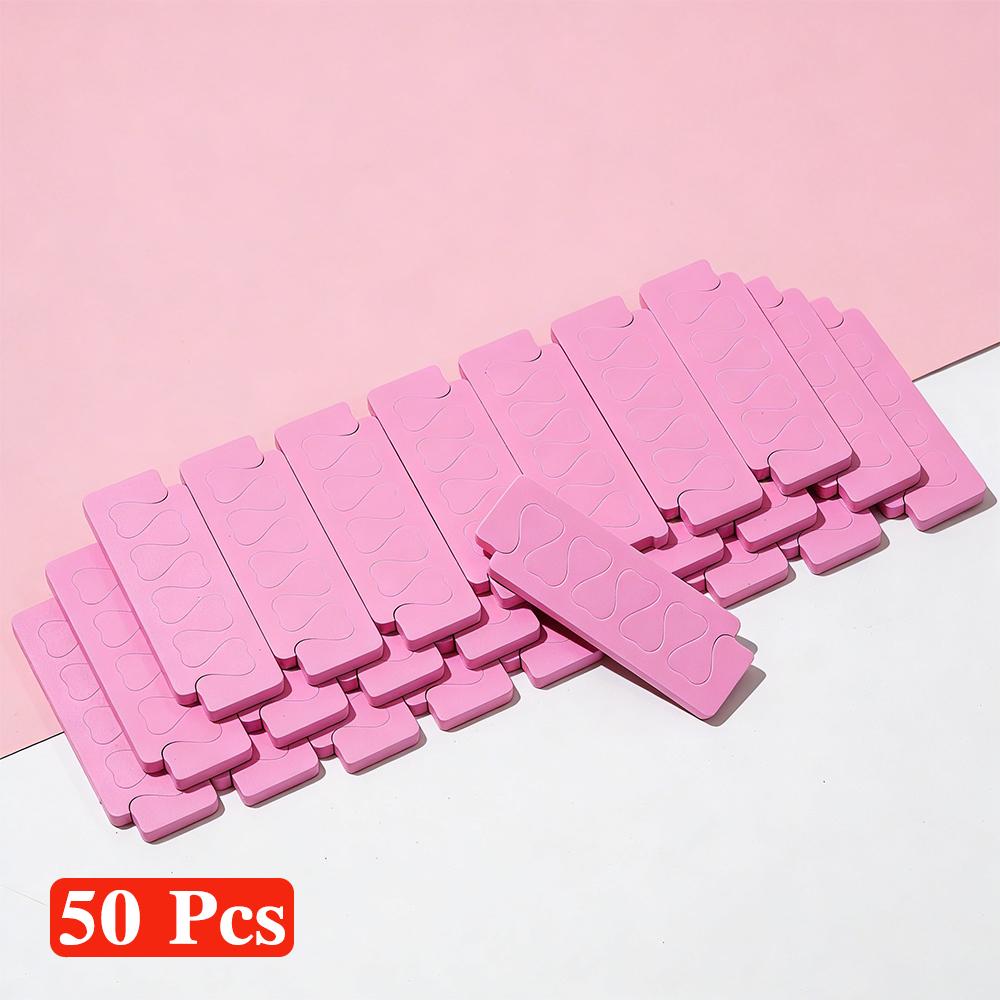 100PCS/200PCS Nail Art Toe Separators Fingers Foots Sponge Soft UV Gel Polish Beauty Manicure Pedicure Pack Nail Tools Kits